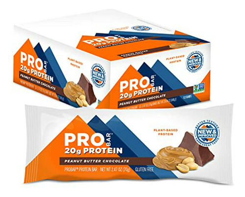 Barra De Proteína Pb Chocolate, Saludable