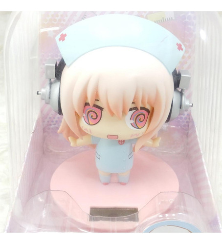 Figura Super Sonico Yura Yura Bobblehead Light Blue (Usado)
