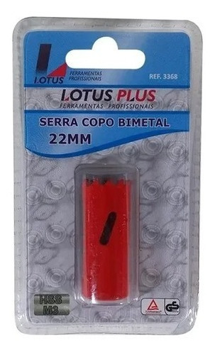 Serra Copo Bimetal 22mm 3368 Lotus