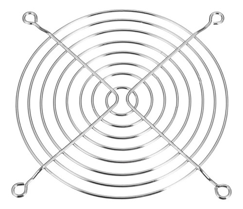 Paquete De 10 Rejillas Para Cooler De 120 Mm | Plateado