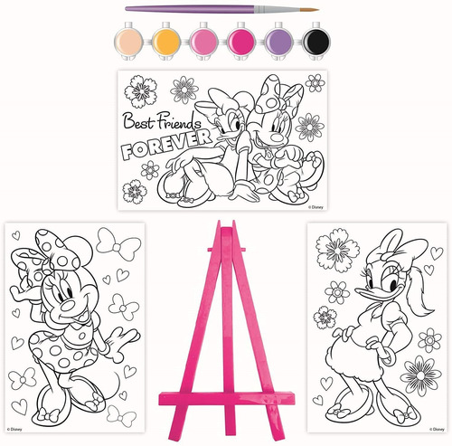 Disney Minnie Mouse - Juego De Pintura Para Niños, Diseño De