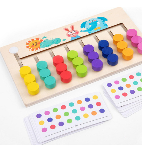 Hjq Tobogán De 10 Colores For Juguetes De Aprendizaje