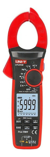 Pinza Amperimétrica Digital Ut206b 1000a True Rms Uni-t