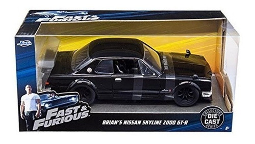 1/32 Fast Furious Brian´s Nissan Skyline 2000 Gt R Coleccion