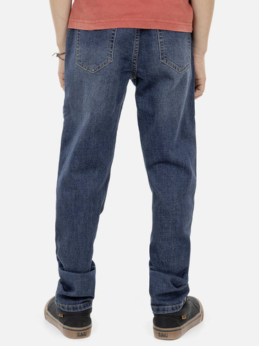 Jeans Juvenil 5n117-mi21 Azul Maui And Sons