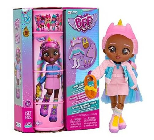 Cry Babies Bff Jassy Fashion Doll Con Más De 9 Sorpresas Que