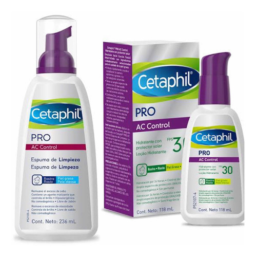 Cetaphil Dermacontrol Kit Espuma Y Crema