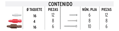 Brocas Diferentes Medidas + Kit De Pijas Con Taquete