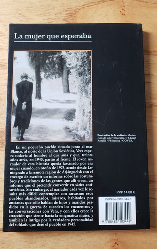 La Mujer Que Esperaba - Andrei Makine - Novela - Tusquets
