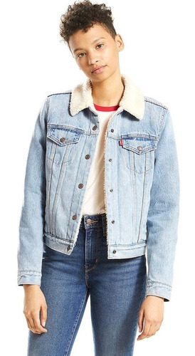 Chamarra Levi's® Mujer Original Sherpa Trucker Strangeways S