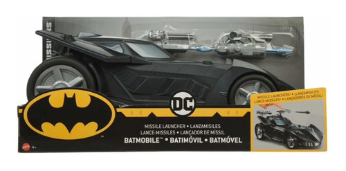 Batimovil Lanza Misiles Batman True Moves Mattel