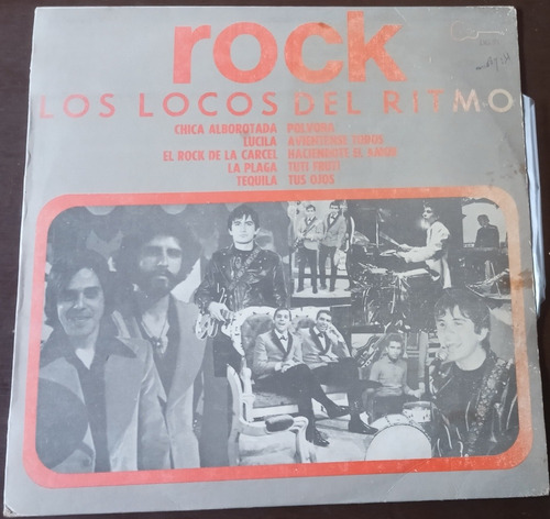 Los Locos Del Ritmo - Rock Lp Vinil Ed 1980