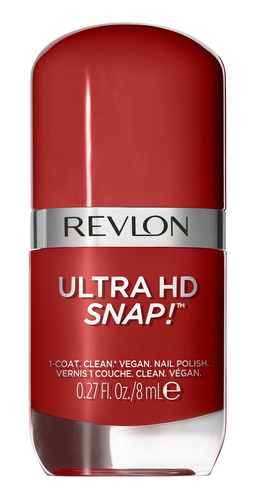 Esmalte Para Uñas Revlon Ultra Hd Snap! Color Red And Real
