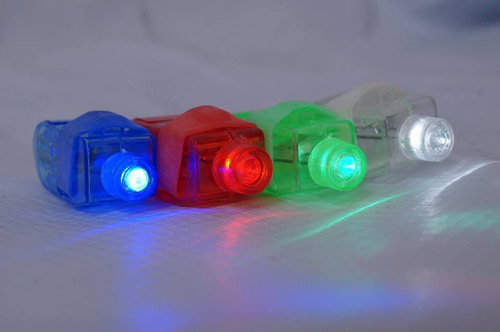 48 Anillos Luminoso Luz Led Batucada Fiesta Xv Años Boda Color