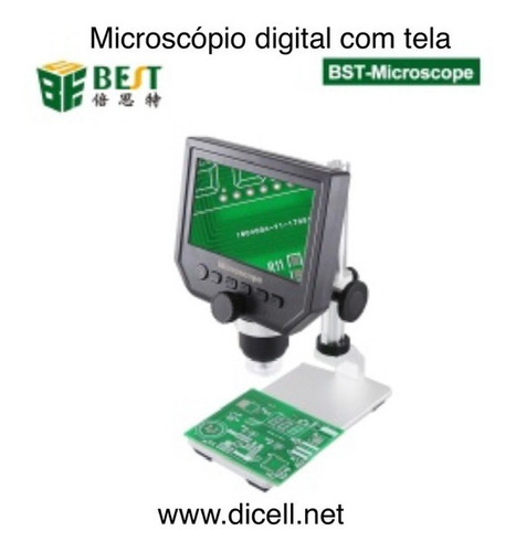 Microscopio Digital Com Lcd