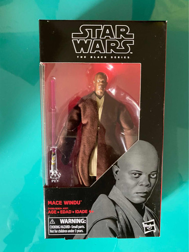 Mace Windu Star Wars Black Series Nuevo (Usado)
