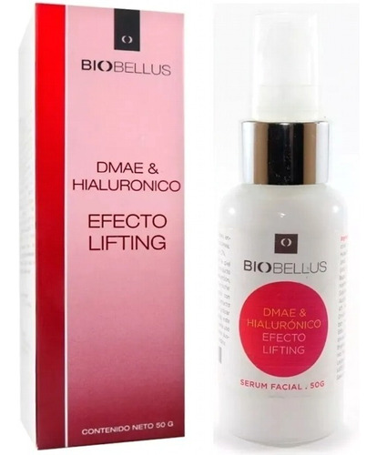 Serum Efecto Lifting Dmae Acido Hialuronico Biobellus 50gr