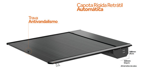 Tapa Retractil Manual Keko Chev. Colorado Hc 18 +/ Musicarro