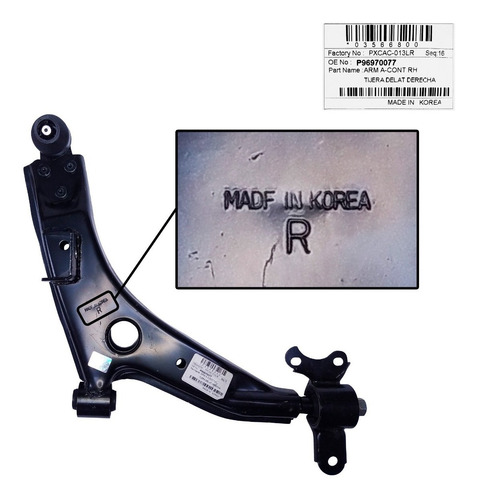 Imagen 5 de 7 de Meseta Delantera Derecha Chevrolet Epica 2010 2011 Original