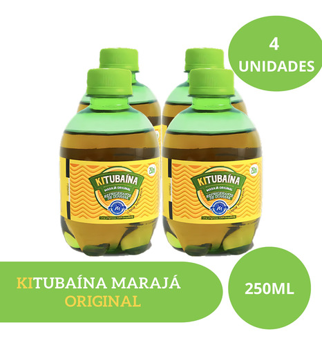 Refrigerante Kitubaina/250ml Pack 4 Unidades Maraja Original