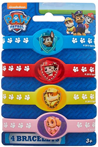 Industries, Paw Patrol, Ra De Silicona Para Fiestas, Multico