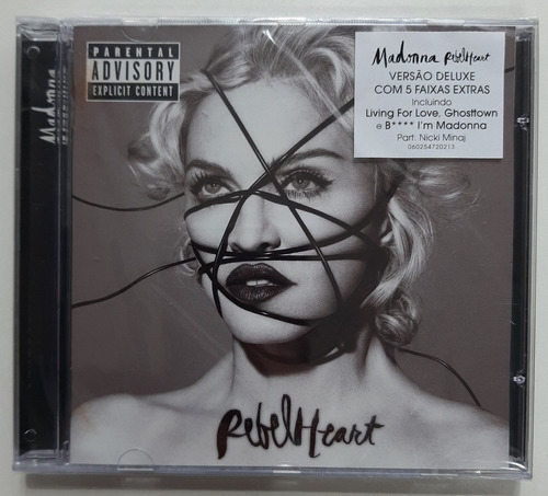 Cd Madonna - Rebel Heart - 2014 Original E Lacrado