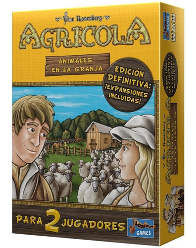 Agricola Animales En La Granja-juego De Mesa Español