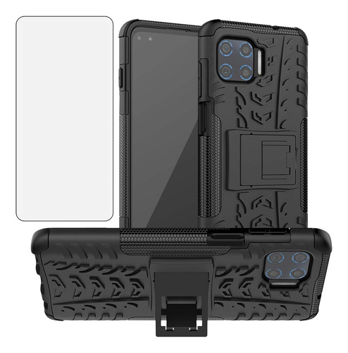 Funda Para Moto One 5g , Negro/resistente/soporte