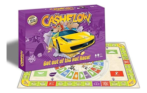 Juego De Mesa Rich Dad Cashflow (nueva Edición) Con Guía De 