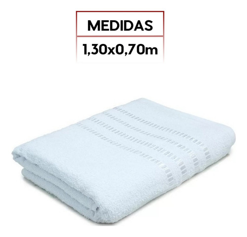 Kit 20 Toalhas Slim De Banho P/ Hotel, Pousada, Clínica
