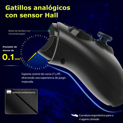 Controlador De Joystick Sem Fio Para Ps5 Ps4 Ps3 Ios