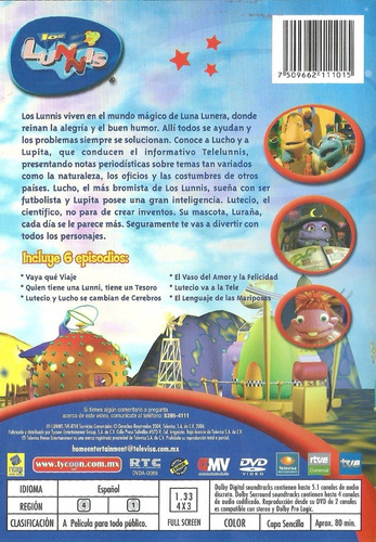 Los Lunnis Lutecio Va A Tele | Dvd Serie Nuevo