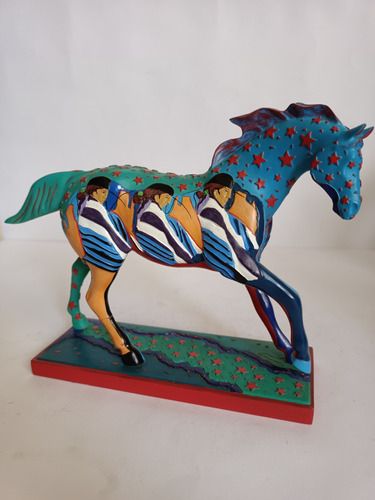 Caballo Decorativo Estatua Trail Of Painted Ponies Caballito