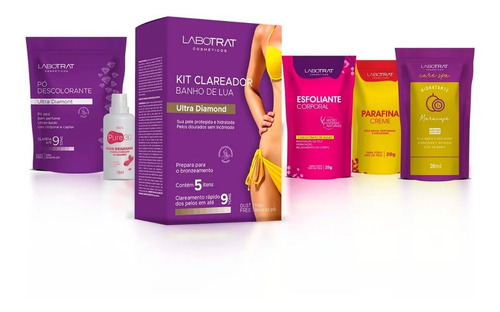 Kit Banho De Lua - Caixa Com 5 Itens