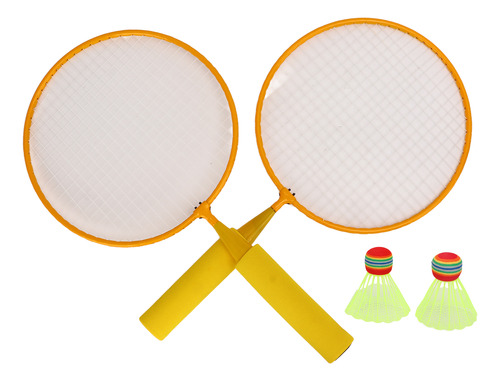 Juego De Raquetas Para Niños, 2 Raquetas De Bádminton, Plást