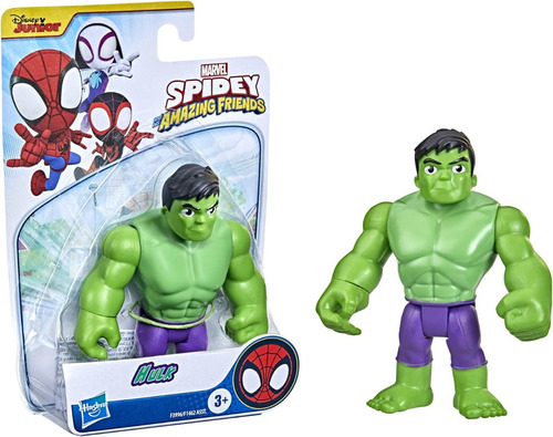 Spidey And His Amazing Friends Marvel Hero - Figura Hulk