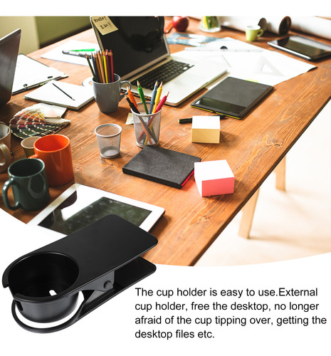 Portavasos De Mesa Con Clip Lateral