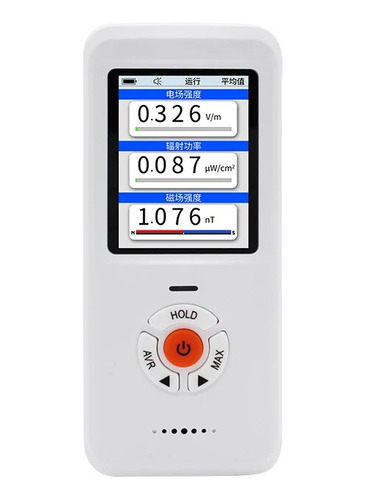 Detector De Radiación De Campo Electromagnético Recargable