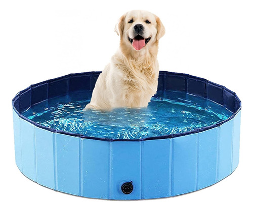31 Pulgadas Piscina Plegable Para Perros Y Mascotas,piscina