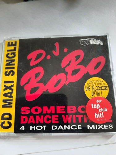  Dj Bobo - Somebody Dance With Me Maxi - Cd  Germany  