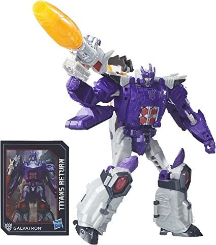 Transformers Generaciones Titans Return Nucleon Y Galvatron