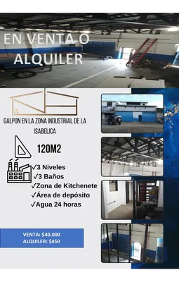 Galpón en alquiler