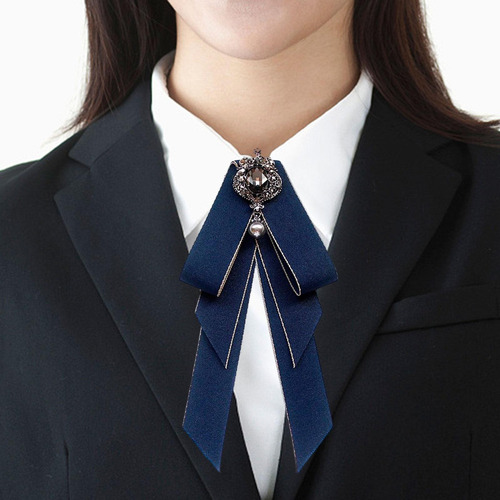 Corbata De Lazo Preatada Para Mujer, Corbata De Cuello Para