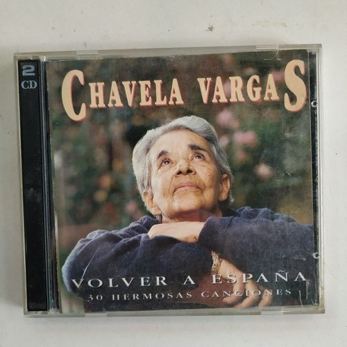 Chavela Vargas Volver A España 30 Hermosas Canciones 2cds 
