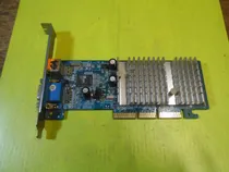 Comprar Placa De Video Agp Gf2 Mx400 64mb Ddr Tv Out V3.2 - Retro