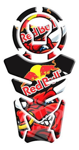Protetor Tanque Bocal Rabeta Fan Titan 160 Red Bull
