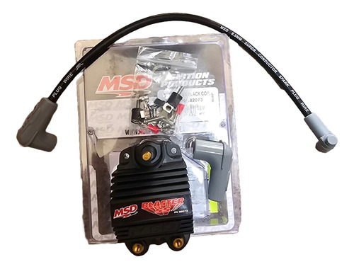 Bobina Ignición Msd Diablo Negra Alta Competición Con Cable Negra