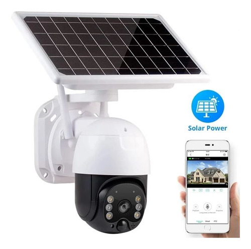 Camara Wifi De Exterior Ptz Solar