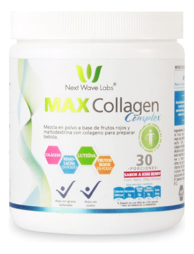 Max Collagen Sabor Kiwi Berry X 300g