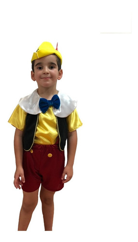 Cosplay - Disfraz De Pinocho - Traje De Marioneta - Disfraces Para Niñas Y Niños - Disfraz Festival Escolar - Traje Obra De Teatro Pinochio Disney